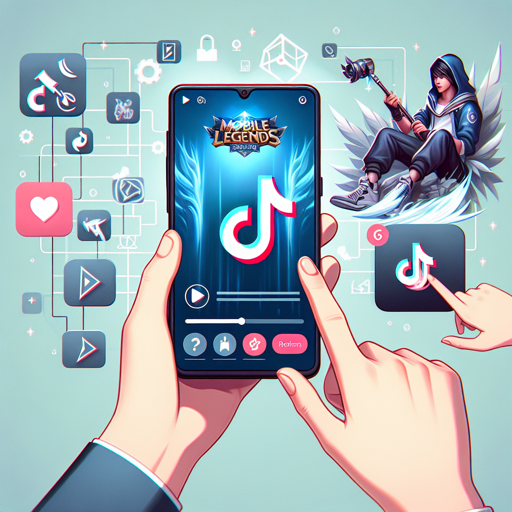 cara live mobile legend di tiktok untuk pemula