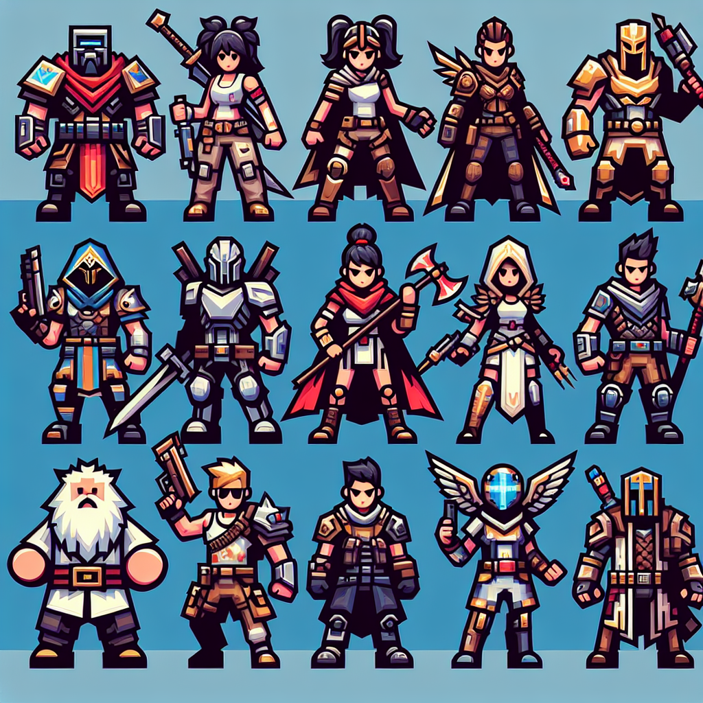 gambar karakter mobile legend yang ikonik dan unik