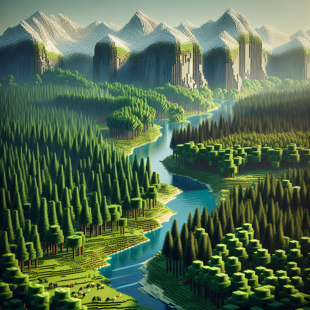 A Guide to Creating Realistic Environments in Minecraft